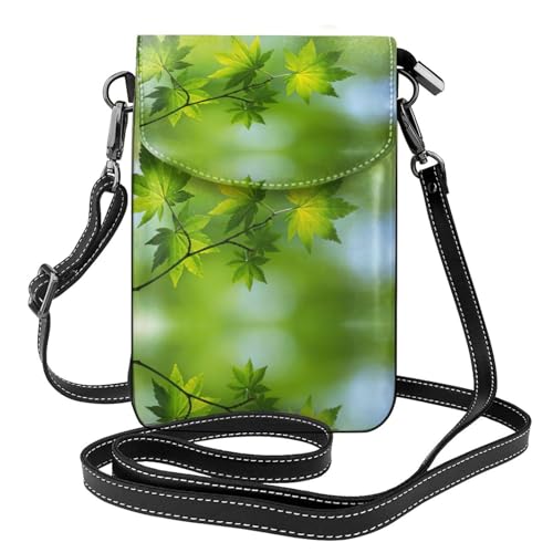 ASFgda Kleine Kuriertasche für Damen, mit Kreditkartenschlitz, Grün ASFgda Kleine Kuriertasche für Damen, mit Kreditkartenschlitz, Grün von ASFgda