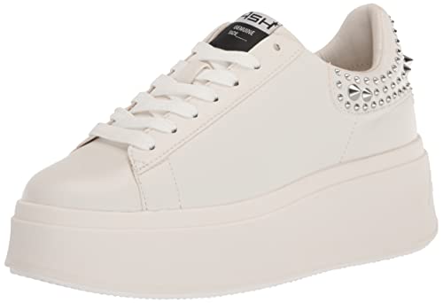 ASH Damen Moby Ohrstecker Sneaker, weiß/weiß, 37 EU von ASH