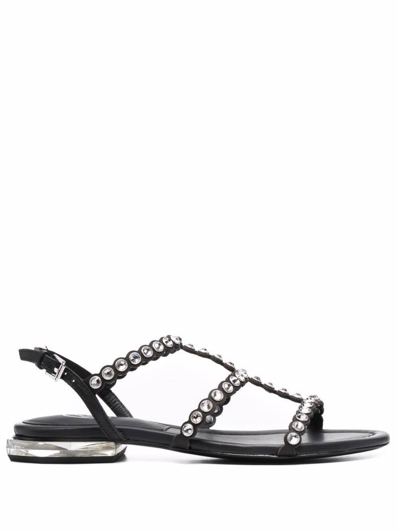 Ash Saphiro Sandalen mit Nieten - Schwarz von Ash