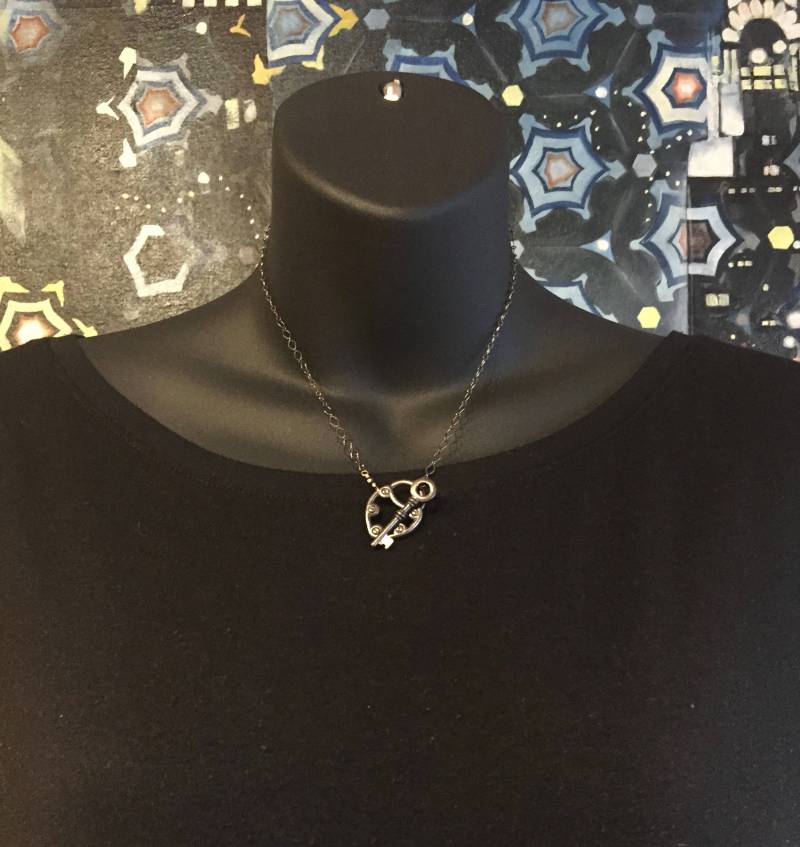 Dunkel Silber Verschluss von ASHDesignStudio