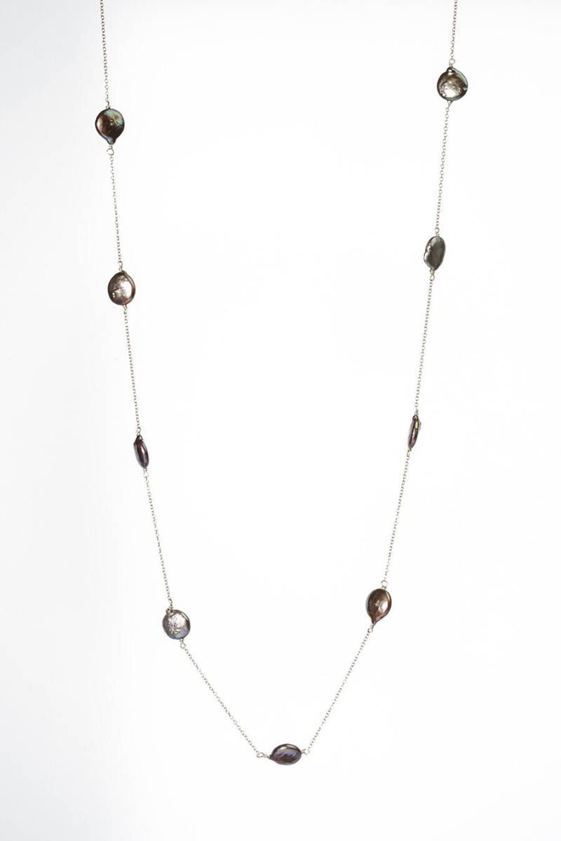 Lange Perle Halskette von ASHDesignStudio