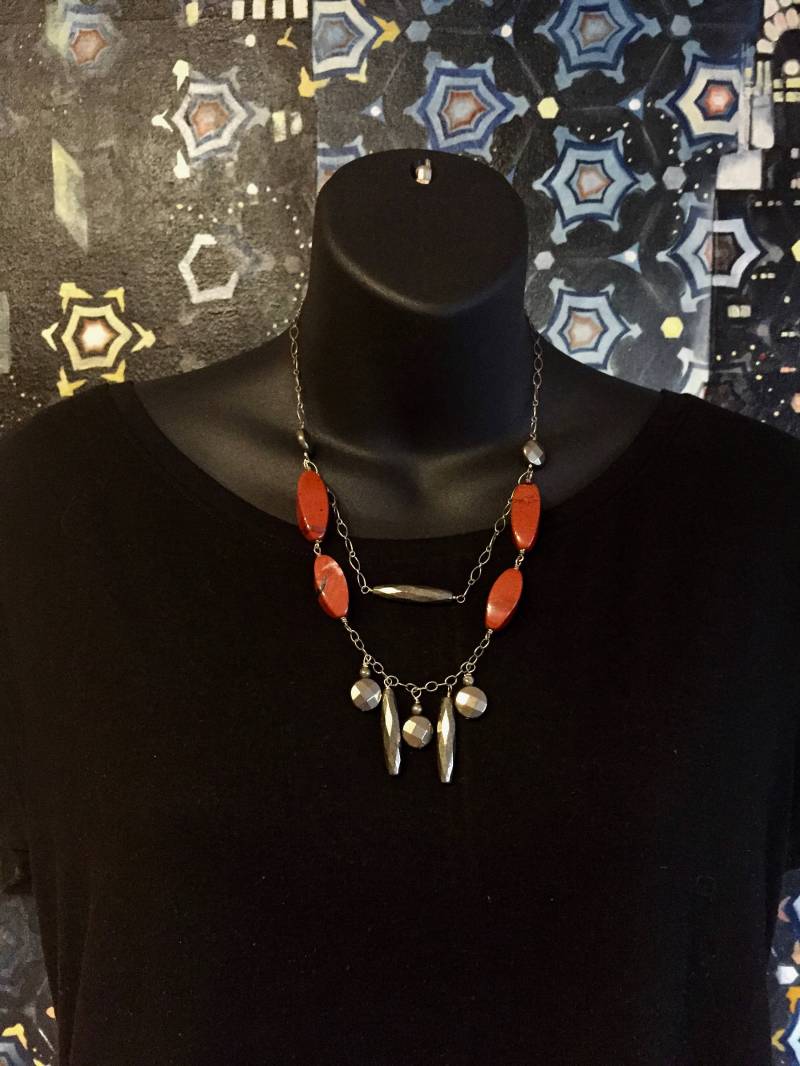 Nervös Pyrit Und Rotem Jaspis von ASHDesignStudio