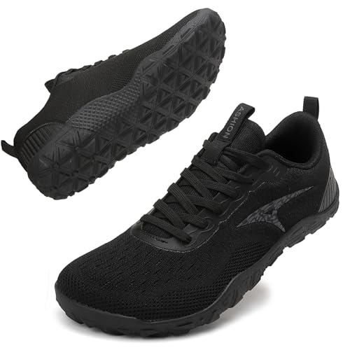 ASHION Turnschuhe Herren Laufschuhe Sportschuhe Sneaker Herren Straßenlaufschuhe Outdoor Traillaufschuhe Barfußschuhe, Schwarz, 46 EU ASHION Turnschuhe Herren Laufschuhe Sportschuhe Sneaker Herren Straßenlaufschuhe Outdoor Traillaufschuhe Barfußschuhe, Schwarz, 46 EU von ASHION