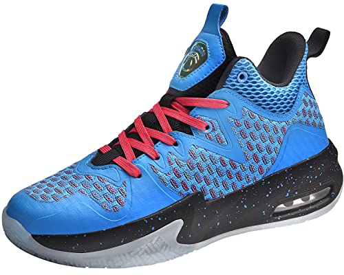 ASHION Basketballschuhe Herren Turnschuhe Sneaker High Top Outdoor Sportschuhe Anti Skid Atmungsaktive von ASHION