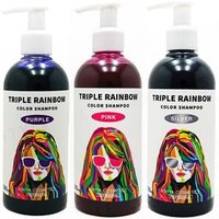 ASHIYA - Triple Rainbow Color Shampoo Silver - 300ml von ASHIYA