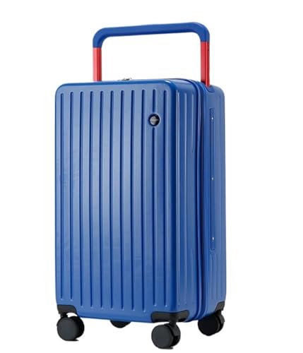 ASHSDI Koffer Reisekoffer Trolley Damen-Passwortkoffer Mit Großem Fassungsvermögen, Universalrad, Wasserdichter ABS-Koffer Für Herren Boardcase Handgepäck (Color : E, Size : 20inch) von ASHSDI