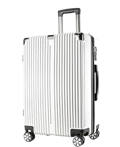 ASHSDI Koffer Reisekoffer Trolley Gepäckkoffer Mit Großem Fassungsvermögen Und Zahlenschloss Für Männer Und Frauen Boardcase Handgepäck (Color : E, Size : 20inch) von ASHSDI