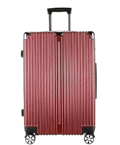 ASHSDI Koffer Reisekoffer Trolley Gepäckkoffer Mit Großem Fassungsvermögen Und Zahlenschloss Für Männer Und Frauen Boardcase Handgepäck (Color : H, Size : 22inch) von ASHSDI