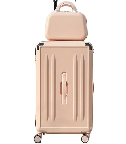 ASHSDI Koffer Reisekoffer Trolley Gepäcksets, 2-teilig, Langlebige Gepäcksets, Handgepäck-Kofferset Für Damen Und Herren Boardcase Handgepäck (Color : D, Size : 20in) von ASHSDI