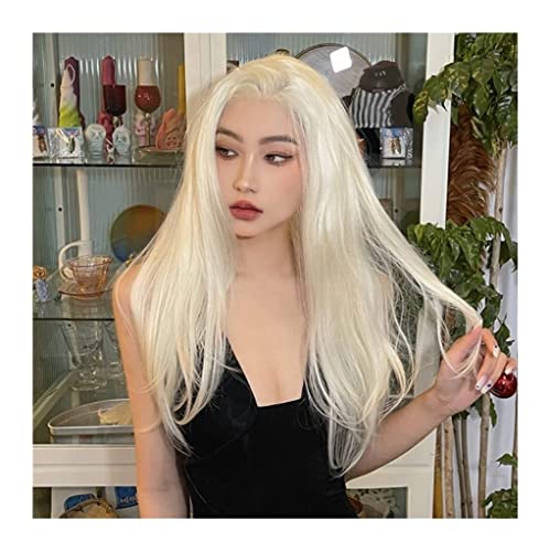 Gefälschte Haar Blonde Perücke Für Frauen Lange Synthetische Perücke Wellenförmige Spitze Natürliche Cosplay Perücke Synthetische Haar von ASHSDI