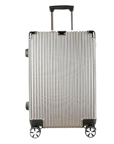 Koffer Reisekoffer Trolley Gepäckkoffer Mit Großem Fassungsvermögen Und Zahlenschloss Für Männer Und Frauen Boardcase Handgepäck (Color : A, Size : 20inch) von ASHSDI