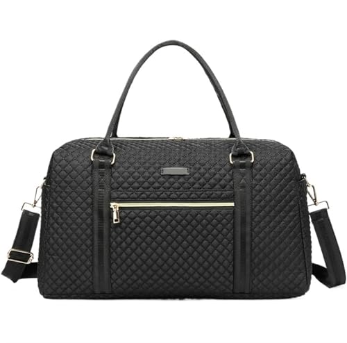 Reisetasche Sporttasche 19-Zoll-Reisetasche, Reisetasche Für Damen, Wochenendtaschen Für Damen, Übernachtungstasche Für Mädchen, Mama Kliniktasche Geburt (Color : B, Size : 50 * 21 * 28cm) von ASHSDI