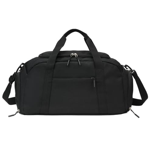 Reisetasche Sporttasche Sporttasche Für Damen, Handgepäcktasche Für Den Wochenendausflug, Reisetasche Mit Trolley-Hülle Kliniktasche Geburt (Color : B, Size : 49 * 28 * 29cm) von ASHSDI