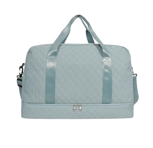 Reisetasche Sporttasche Weekender-Taschen Für Damen, Reisetasche, Großes Fassungsvermögen, Übernachtungstasche, Schuhfach Kliniktasche Geburt (Color : E, Size : 52 * 25 * 30cm) von ASHSDI