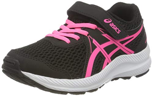 ASICS Contend 7 Ps Road Running Shoe, Black Hot Pink, 28.5 EU von ASICS