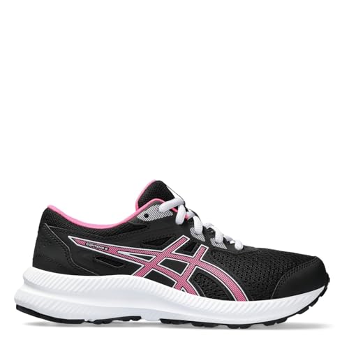 ASICS Contend 8 GS Sneaker, Black/HOT PINK, 33 EU von ASICS