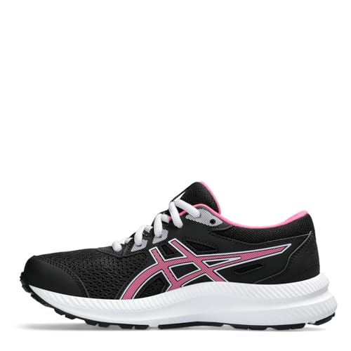 ASICS Contend 8 GS Sneaker, Black/HOT PINK, 33.5 EU von ASICS