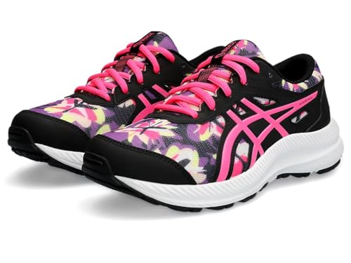 ASICS Contend 8 GS Sneaker, Black Hot Pink, 38 EU von ASICS