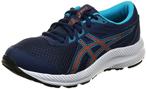 ASICS Contend 8 GS Sneaker, Indigo Blue/Sun Peach, 40 EU von ASICS