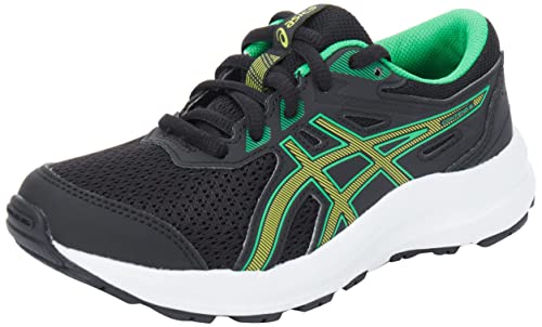 ASICS Contend 8 GS Sneaker, Schwarz/Limettenschale, 39 EU von ASICS