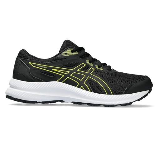 ASICS Contend 8 Gs Sneaker, Black/Bright Yellow, 37 EU von ASICS