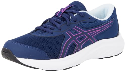 ASICS Contend 9 GS Sneaker, Blaue Weite/Kräftiges Magenta, 35.5 EU ASICS Contend 9 GS Sneaker, Blaue Weite/Kräftiges Magenta, 35.5 EU von ASICS