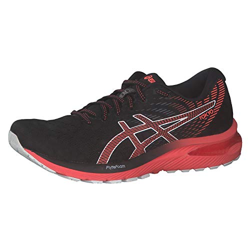 ASICS Cumulus 22 Sunrise Red Laufen-Jogging Schuhe fur Stra und Leichten Feldweg mit Neutraler Unterstng fer Schwarz Rot 40 EU von ASICS