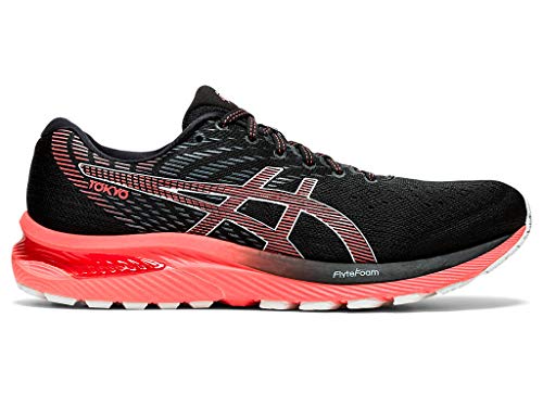 ASICS Cumulus 22 Sunrise Red Laufen-Jogging Schuhe fur Stra und Leichten Feldweg mit Neutraler Unterstng fer Schwarz Rot 40 EU von ASICS