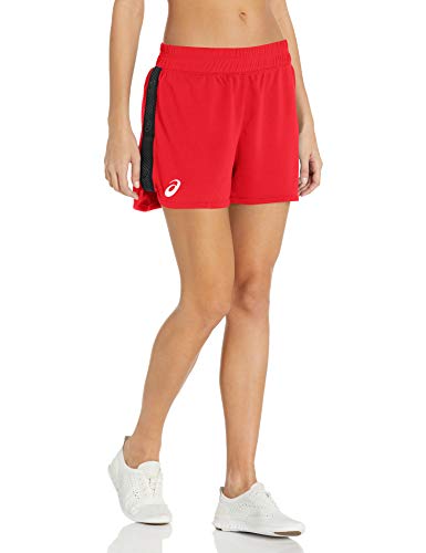 ASICS Damen 3in Knit Shorts, Rot-Team Red, XX-Large von ASICS