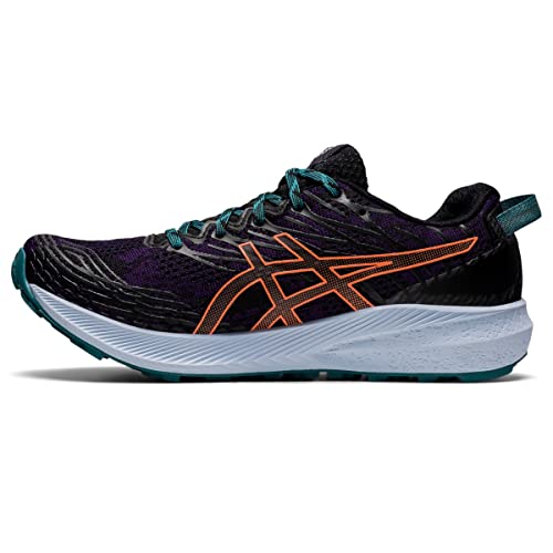 ASICS Damen Fuji Lite 3 Running, Nachtschatten/Nova Orange, 39.5 EU von ASICS