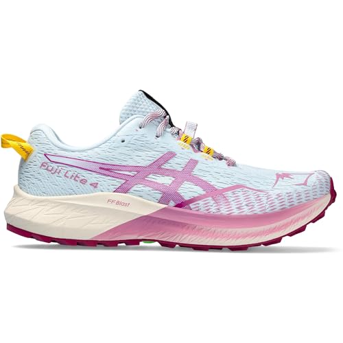 ASICS Damen Fuji Lite 4 Sneaker, Light Blue/BlackBerry, 40 EU von ASICS