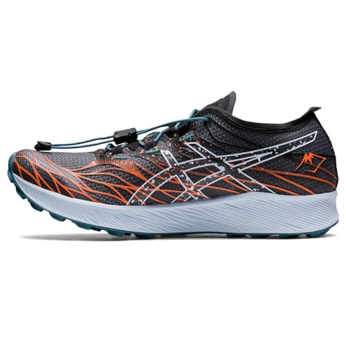 ASICS Damen Fuji Speed Sneaker, Black/NOVA ORANGE, 37.5 EU von ASICS