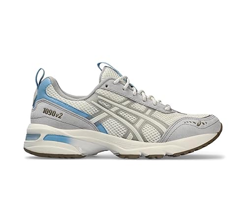 ASICS Damen Gel-1090V2 Sneaker, Cream/Cement Grey, 40 EU von ASICS