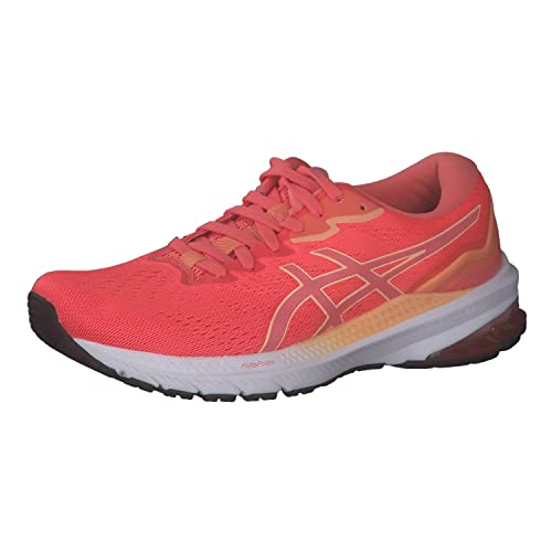 ASICS Damen Laufschuhe GT-1000 11 1012B197 Blazing Coral/Papaya 42 von ASICS