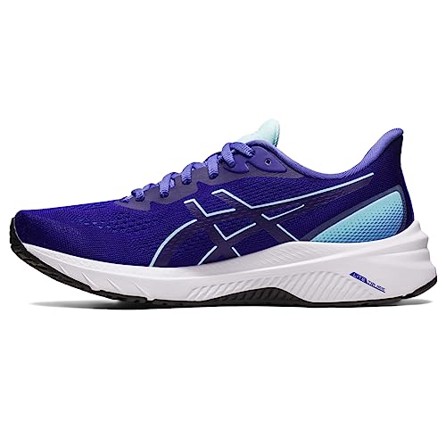 ASICS Damen GT-1000 12 Laufschuhe, Auberginen/Aquamarin, 9 Wide von ASICS