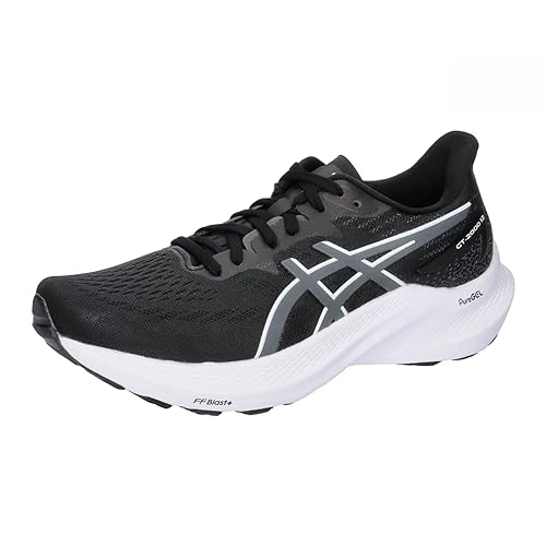 ASICS Damen Laufschuhe GT-2000 12 1012B506 Black/Carrier Grey 36 von ASICS