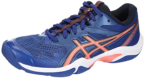 ASICS Damen Gel-Blade 8 Volleyball-Schuh, Lapis Lazuli Blue Blazing Coral, 44 EU von ASICS