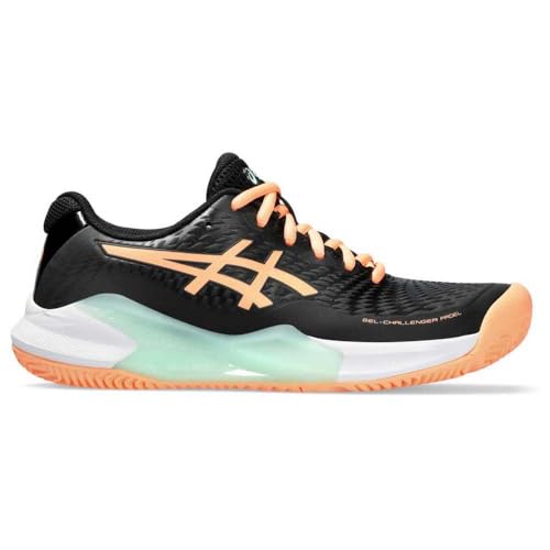 ASICS Damen Gel-Challenger 14 Padel Sneaker, Black Bright Sunstone, 38 EU ASICS Damen Gel-Challenger 14 Padel Sneaker, Black Bright Sunstone, 38 EU von ASICS