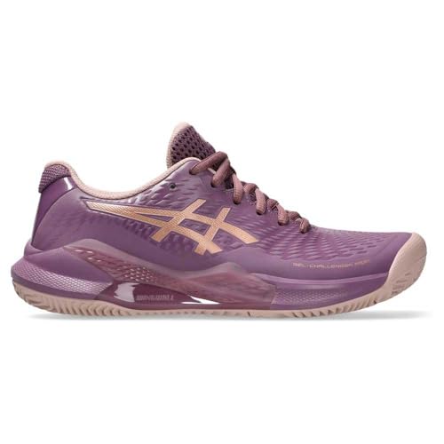 ASICS Damen Gel-Challenger 14 Padel Sneaker, Dunkles UBE/ROSÉGOLD, 40.5 EU von ASICS