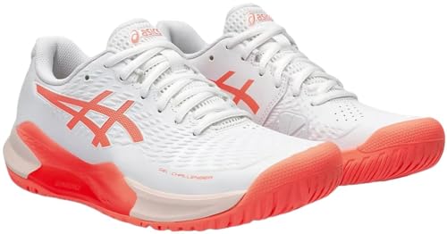 ASICS Damen Gel-Challenger 14 Sneaker, White/Sun Coral, 37 EU von ASICS