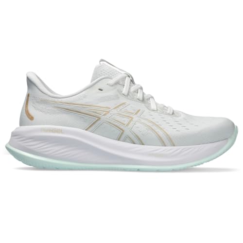 Asics Damen Gel-Cumulus 26 Laufschuh, Weiß/Blassmint, 43.5 EU Asics Damen Gel-Cumulus 26 Laufschuh, Weiß/Blassmint, 43.5 EU von Asics