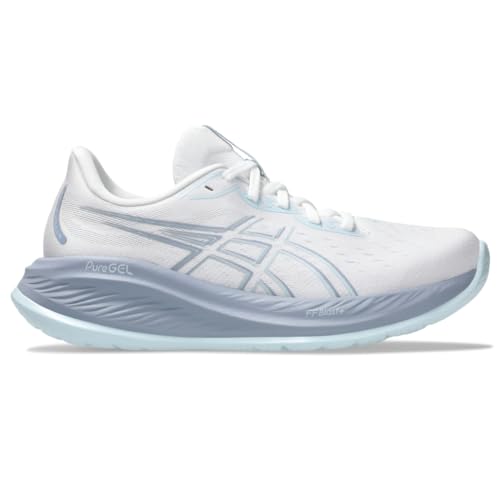ASICS Women's Gel-Cumulus 26 Running Shoe, Weiß / Grau (Cool Grey), 43.5 EU von ASICS