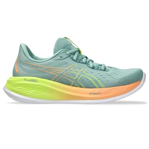 ASICS Damen Gel-Cumulus 26 Laufschuh, Helles Seladongrün / Sicherheitsgelb, 40.5 EU ASICS Damen Gel-Cumulus 26 Laufschuh, Helles Seladongrün / Sicherheitsgelb, 40.5 EU von ASICS