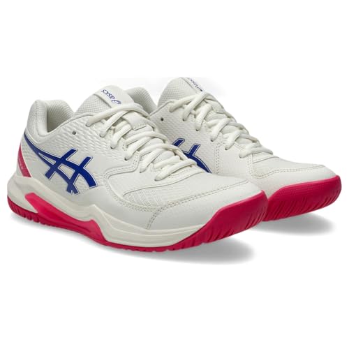 ASICS Damen Gel-Dedicate 8 Sneaker, Cream Darl Cobalt, 37 EU von ASICS