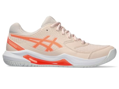 ASICS Damen Gel-Dedicate 8 Sneaker, Pearl Pink/Sun Coral, 39 EU von ASICS