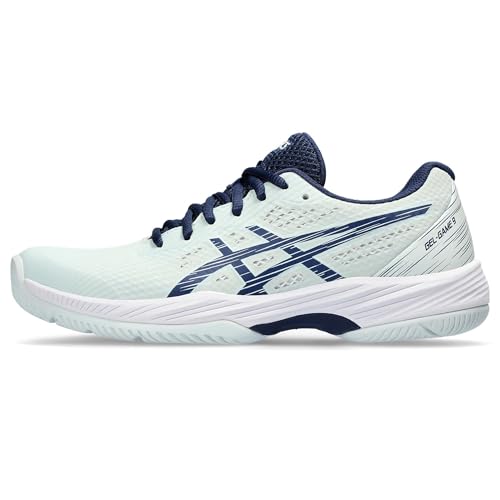 ASICS Damen Gel-Game 9 Sneaker, Pale Mint/Blue Expanse, 39 EU von ASICS