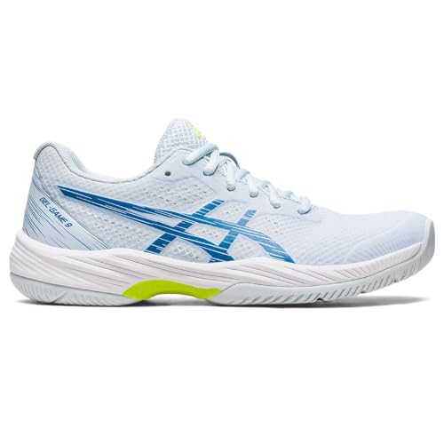 ASICS Damen Gel-Game 9 Sneaker, Sky Reborn Blue, 40.5 EU ASICS Damen Gel-Game 9 Sneaker, Sky Reborn Blue, 40.5 EU von ASICS