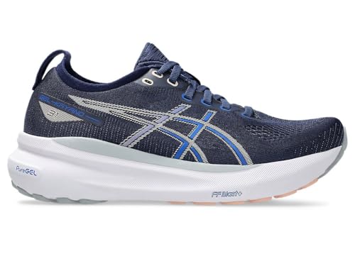 ASICS Damen Gel-Kayano 31 Sneaker, Indigoblau/REINES Silber, 43.5 EU ASICS Damen Gel-Kayano 31 Sneaker, Indigoblau/REINES Silber, 43.5 EU von ASICS