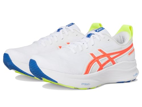 ASICS Damen Gel-Kayano 32 Laufschuhe, Weiß/Koralle, 43.5 EU von ASICS