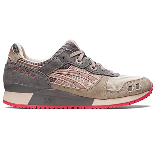 ASICS Damen Gel Lyte III Retro Running Shoe, Haferflocken/Rehkitz, 43.5 EU von ASICS